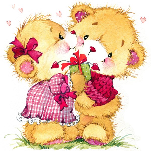 Смайлики поцелуйчики