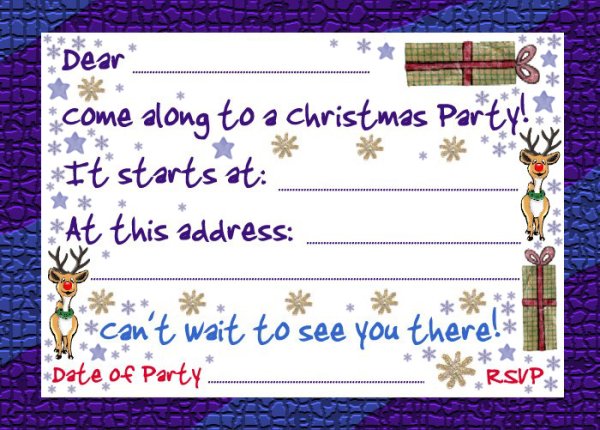 Приглашение на английском