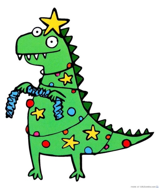 Динозавры новый год