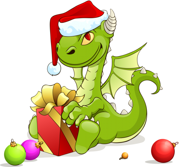 Динозавры новый год