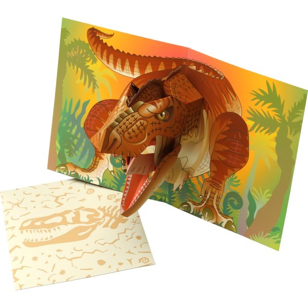 Новогодний динозавр