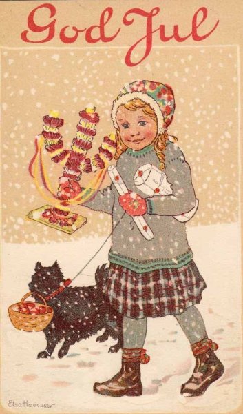 Датские Рождественские открытки