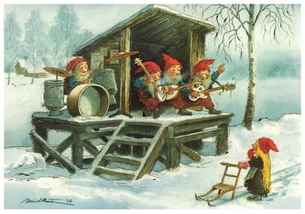 Гномы Ниссе в Норвегии