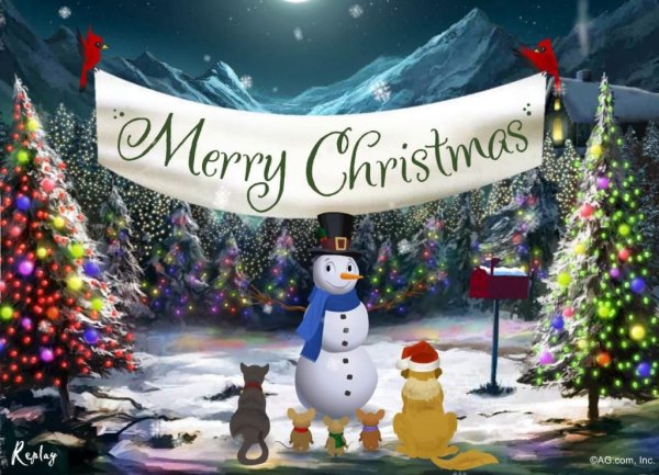 Merry Christmas поздравления