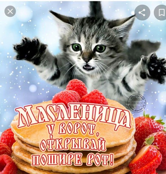 Поздравление с Масленицей