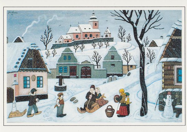 Йозеф Лада Рождество