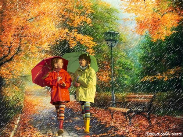 Отличного настроения в дождливую погоду