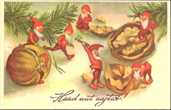 Открытки с Рождеством на эстонском языке