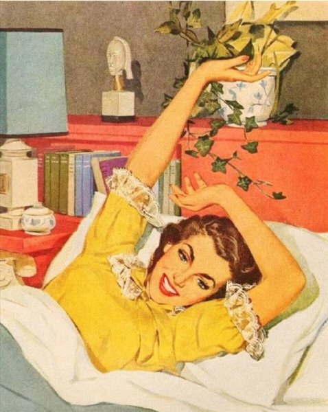 Доброе утро в стиле ретро