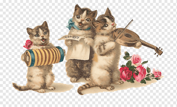 Поздравительные открытки с кошками