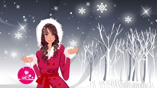 Зимние аватарки