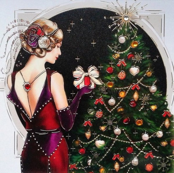 Художник арт- деко Claire Coxon