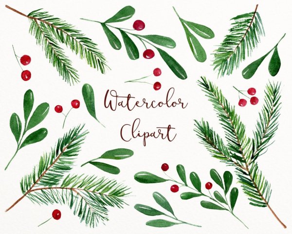 Новогодняя ветка