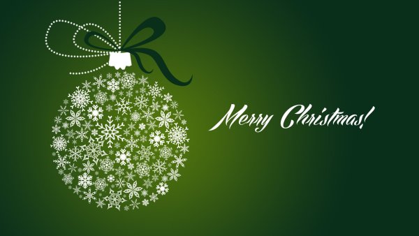 Открытка с новым годом Минимализм