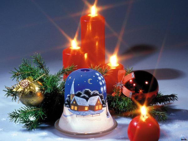 Рождественские свечи