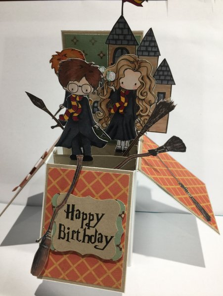 Открытки Гарри Поттер Скрапбукинг