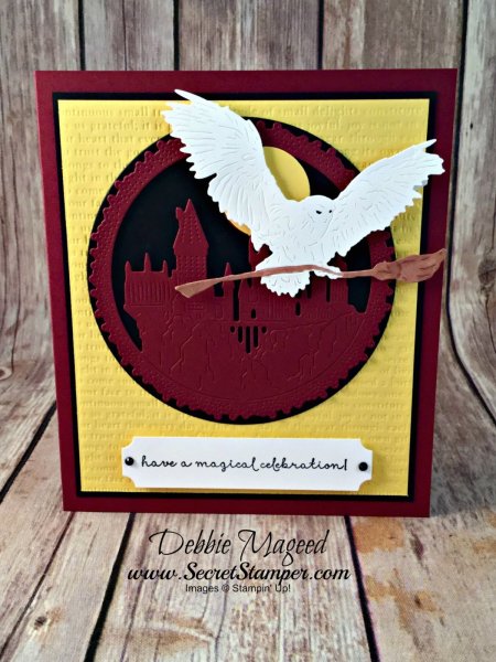 Поздравительная открытка в стиле Гарри Поттера