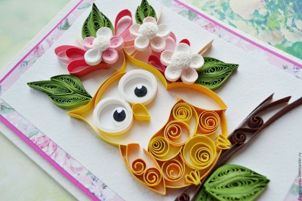 Квиллинг руками детей