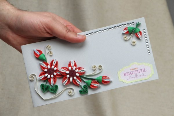 Открытки с Квиллингом