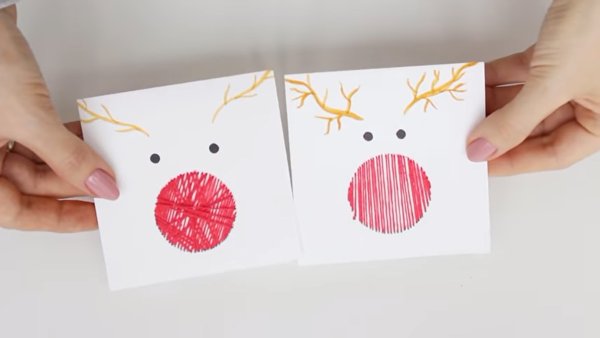 Открытки на новый год своими руками оригинальные