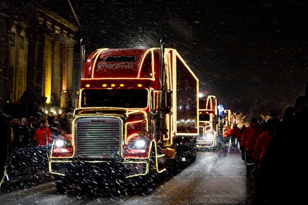 Фура новый год