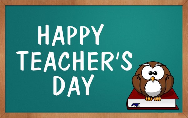 Открытка ко Дню учителя по английскому языку