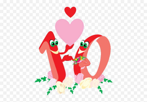 Розовая свадьба 10 лет