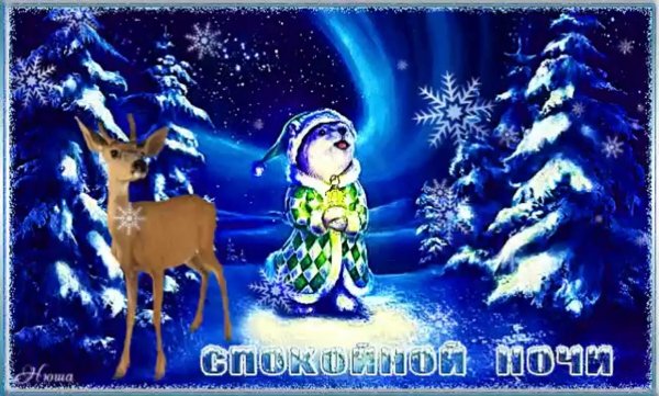 Спокойной ночи зима