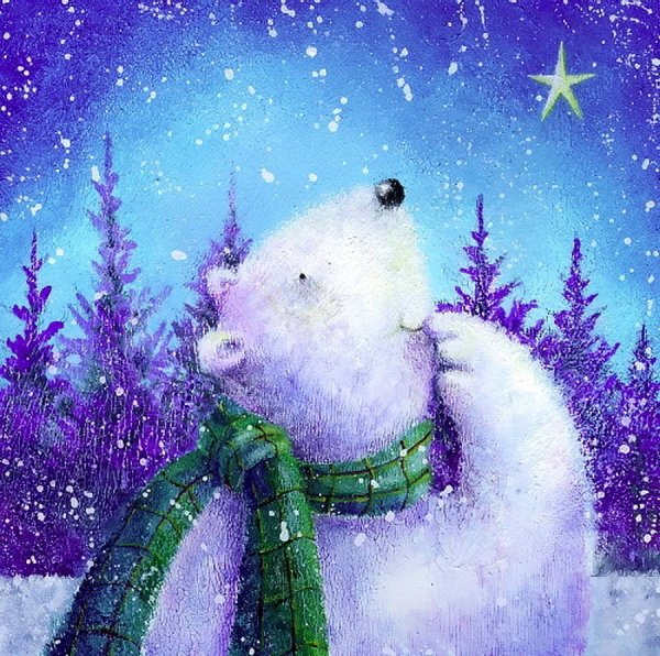 Художник Jan Pashley новогоднее настроение