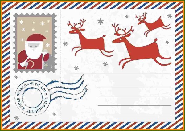 Тайный Санта карточки