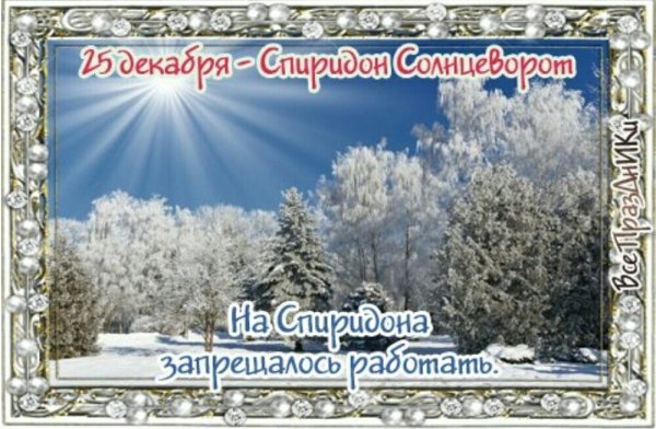 Спиридон-Солнцеворот пра
