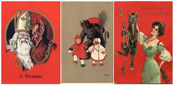 Крампус немецкий фольклор