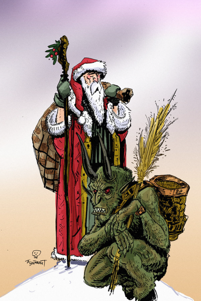 Немецкое Рождество Крампус