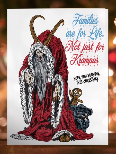 Крампус демон Рождества