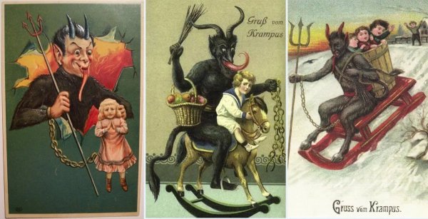 Крампус помощник Санты