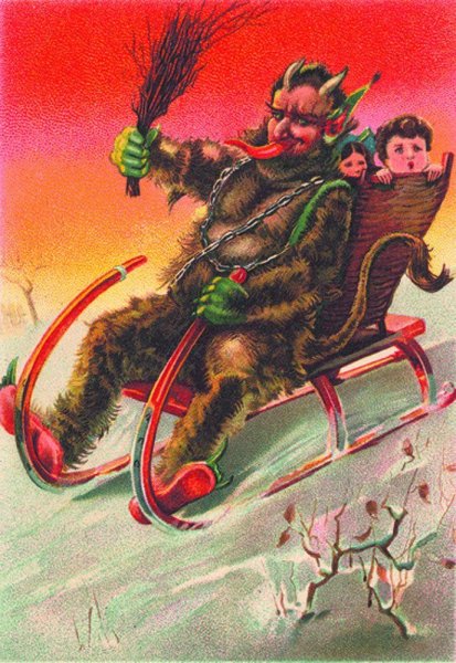 Санта Крампус мифология