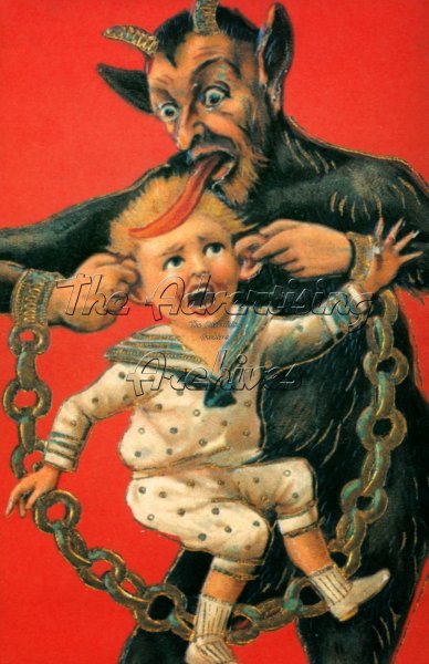 Крампус немецкий фольклор