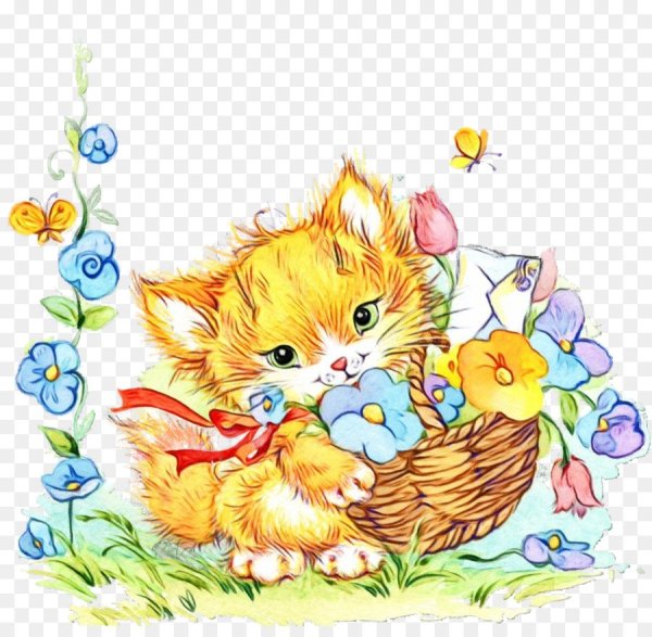 Открытки с котятами