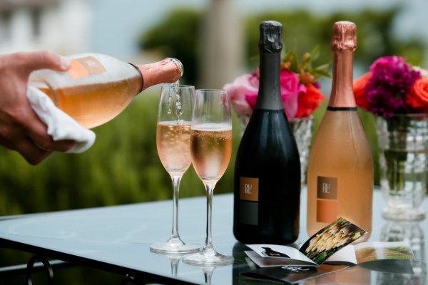 С днём рождения шампанское