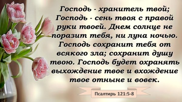 Открытки со стихами из Библии