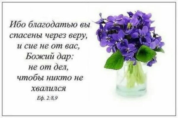 Стихи из Библии в пожелание