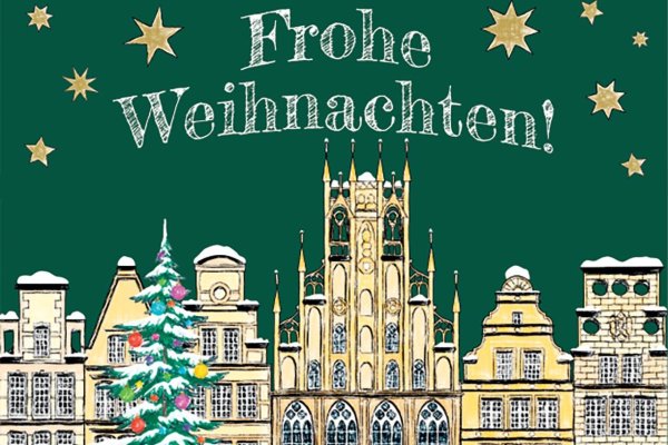 Frohe Weihnachten открытки