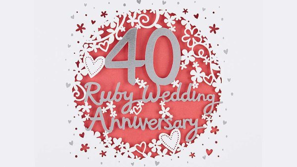 40 Лет свадьбы