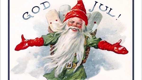God Jul открытки на шведском