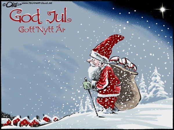 God Jul och Gott nytt år картинки