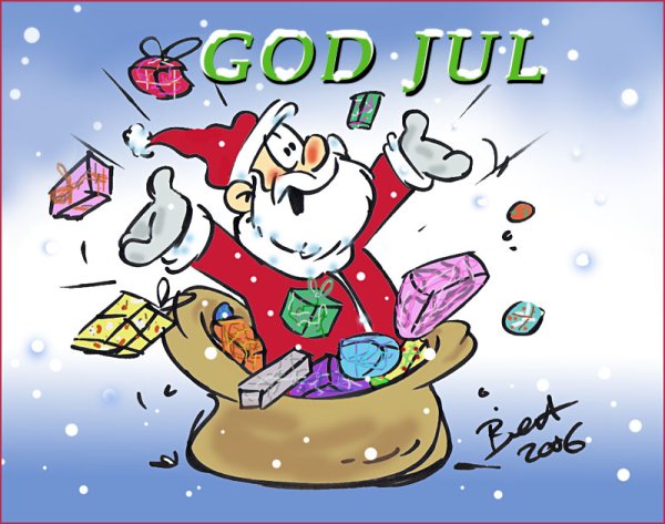 God Jul 2021 открытки
