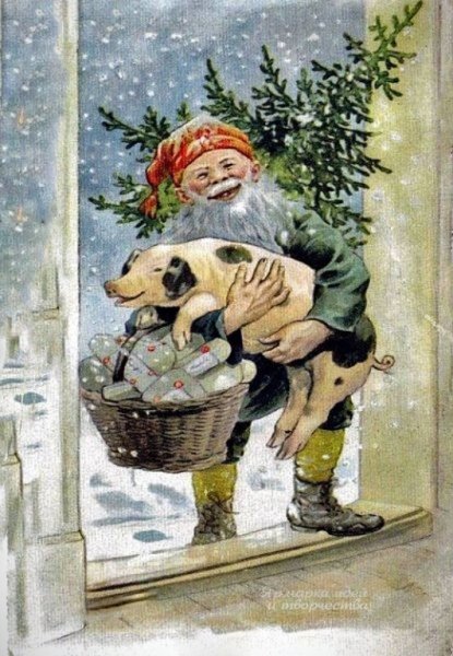 Финские Рождественские открытки