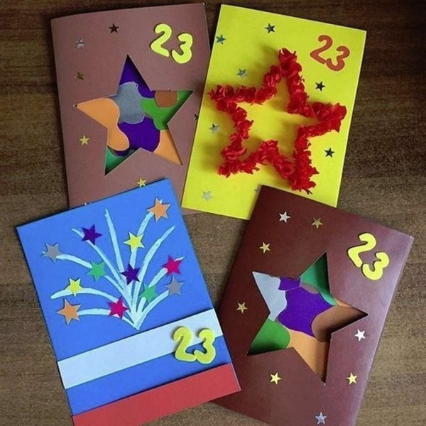 Поделки на 23 февраля своими руками