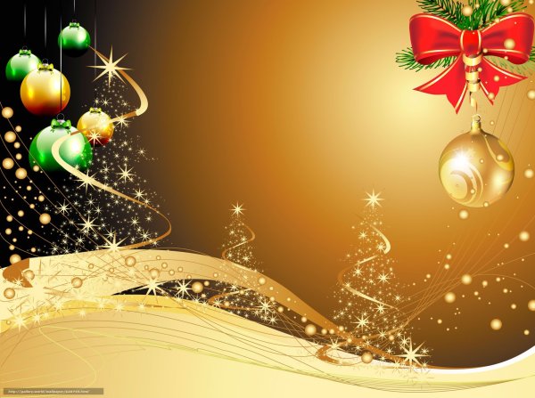 Фон для новогоднего поздравления
