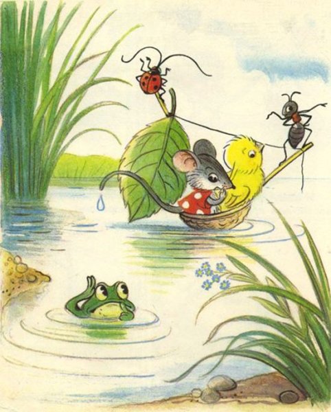 Сказка Сутеева кораблик